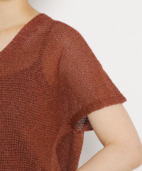 和紙ブレンドシアーローゲージニット ニット セーター Orchidea オーキディア のファッション ニット セーター Select Online セール 上質無料配達 ニット セーター