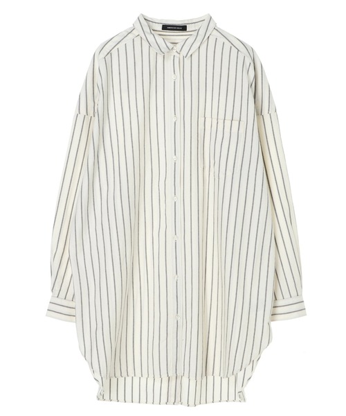 AMERICAN HOLIC(アメリカンホリック)の「バックスリット綿ビエラシャツチュニック2 ○*(シャツ/ブラウス・レディース・アイボリー/ベージュ/チェック/ストライプ・FREE)」の16枚目の写真