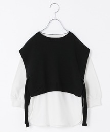 GLOBAL WORK | 【キッズ】ベストSETチュニックプルオーバー2/925857(ニット/セーター)