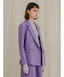 LILY BROWN | ツイルダブルジャケット(テーラードジャケット)