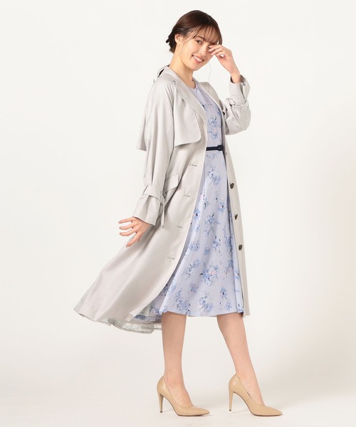 セール Laisse Passe レッセパッセ のファッション Laisse トレンチコート バックレーストレンチコート トレンチコート