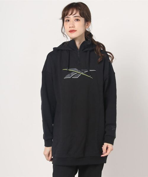 Reebok（リーボック）の「フーディー ドレス / Hoodie Dress（ワンピース・レディース・ブラック・LARGE/MEDIUM/X-LARGE/SMALL）」の8枚目の写真