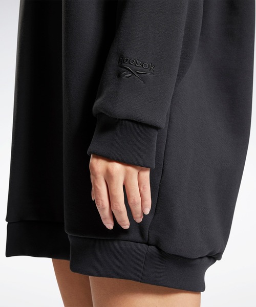 Reebok（リーボック）の「フーディー ドレス / Hoodie Dress（ワンピース・レディース・ブラック・LARGE/MEDIUM/X-LARGE/SMALL）」の7枚目の写真