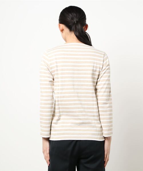 ORCIVAL（オーシバル）の「◇【ORCIVAL】コットンロードフレンチバスクシャツ STRIPE WOMEN（Tシャツ/カットソー・レディース・ブラック系その他/E/F/Navy/B/グレー系その他/A/D/C/Nat/G/I/H・0/1/2）」の18枚目の写真
