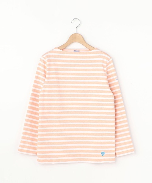 ORCIVAL（オーシバル）の「◇【ORCIVAL】コットンロードフレンチバスクシャツ STRIPE WOMEN（Tシャツ/カットソー・レディース・ブラック系その他/E/F/Navy/B/グレー系その他/A/D/C/Nat/G/I/H・0/1/2）」の7枚目の写真