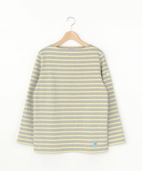ORCIVAL（オーシバル）の「◇【ORCIVAL】コットンロードフレンチバスクシャツ STRIPE WOMEN（Tシャツ/カットソー・レディース・ブラック系その他/E/F/Navy/B/グレー系その他/A/D/C/Nat/G/I/H・0/1/2）」の11枚目の写真