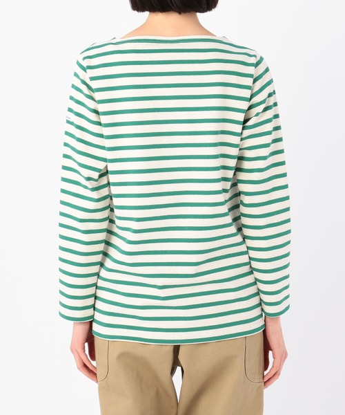 ORCIVAL（オーシバル）の「◇【ORCIVAL】コットンロードフレンチバスクシャツ STRIPE WOMEN（Tシャツ/カットソー・レディース・ブラック系その他/E/F/Navy/B/グレー系その他/A/D/C/Nat/G/I/H・0/1/2）」の22枚目の写真