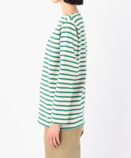 ORCIVAL（オーシバル）の「◇【ORCIVAL】コットンロードフレンチバスクシャツ STRIPE WOMEN（Tシャツ/カットソー・レディース・ブラック系その他/E/F/Navy/B/グレー系その他/A/D/C/Nat/G/I/H・0/1/2）」の21枚目の写真