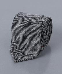 ＜FIORIO（フィオリオ）＞ ジャカード ヘリンボーン タイ