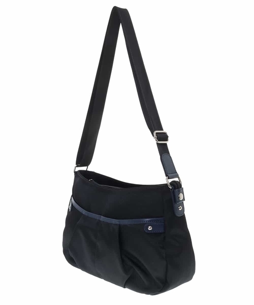 MK MICHEL KLEIN（エムケーミッシェルクラン）の「【撥水】タックデザインショルダー（ショルダーバッグ・レディース・モカ/カーキ/グレー/キナリ/ベージュ・00）」の18枚目の写真