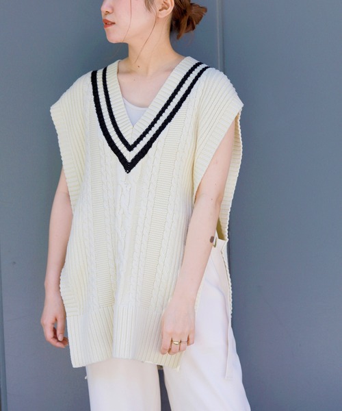 SLOBE IENA（スローブイエナ）の「【Loro/ローロ】チルデンベスト