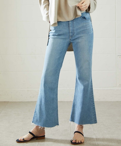 美品 ヤヌーク YANUK ブーツカット FLB 24 デニムパンツ YANUK（ヤヌーク）の「【YANUK/ヤヌーク】Boots Cut Cropped