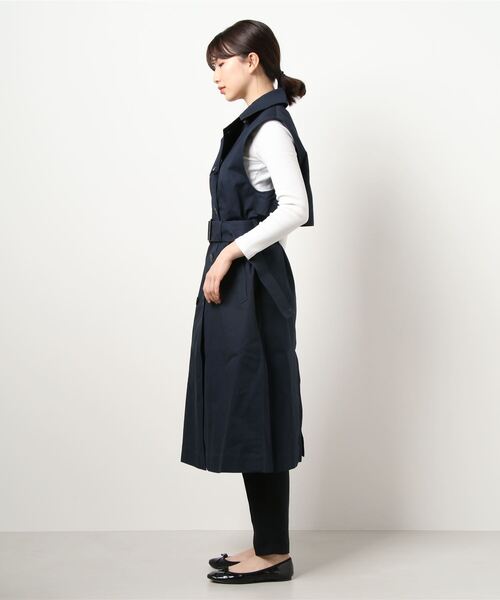 MOUSSY（マウジー）の「SLEEVELESS TRENCH コート（トレンチ