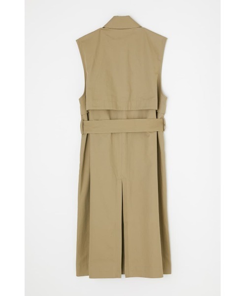 MOUSSY（マウジー）の「SLEEVELESS TRENCH コート（トレンチ