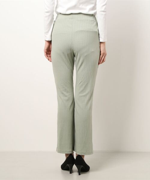 MATCH&more（マッチアンドモア）の「ランダムフレアスリットパンツ（その他パンツ・レディース・ブラウン/ブラック/グリーン・FREE）」の5枚目の写真