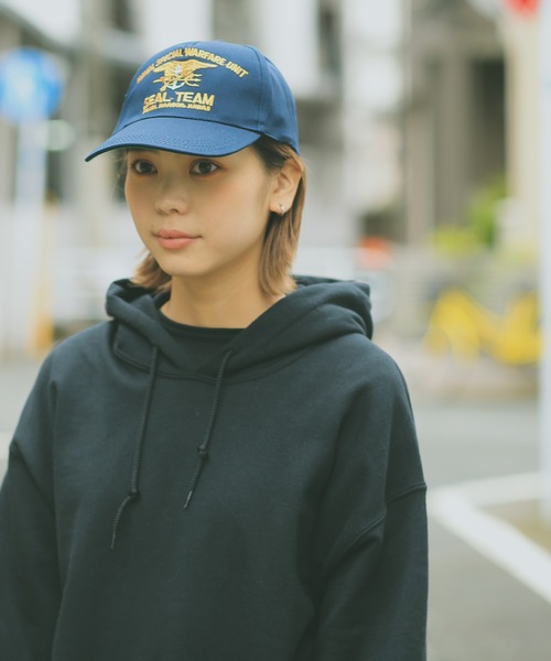 WAIPER ネイビーキャップ WAIPER.inc（ワイパーインク）の「新品 米軍タイプ USシップ
