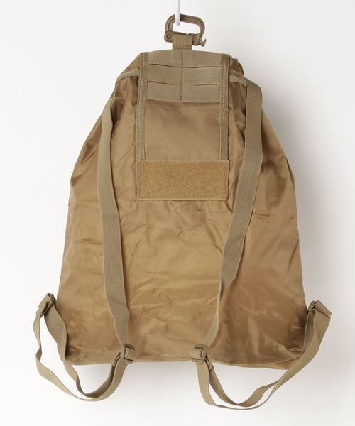 JACK & MARIE（ジャックアンドマリー）の「POSTGENERAL PACKABLE DRAWSTRING BAG (ポストジェネラル )（エコバッグ/サブバッグ・メンズ・ブラック/オリーブ/ブラウン系その他/ベージュ系その他・FREE）」の7枚目の写真