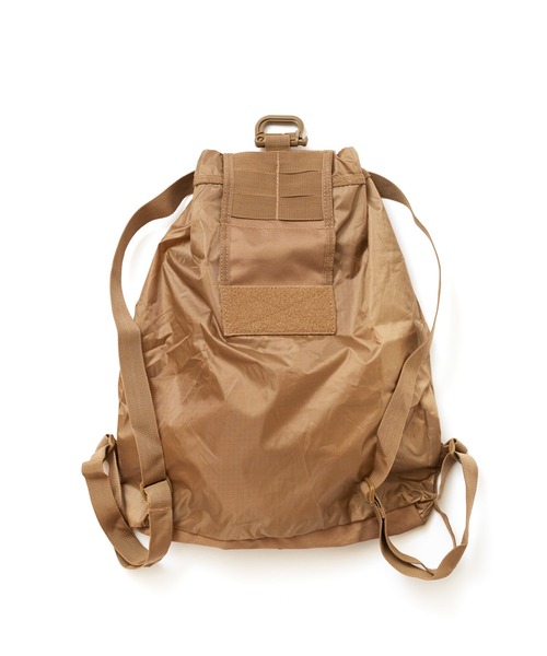 JACK & MARIE（ジャックアンドマリー）の「POSTGENERAL PACKABLE DRAWSTRING BAG (ポストジェネラル )（エコバッグ/サブバッグ・メンズ・ブラック/オリーブ/ブラウン系その他/ベージュ系その他・FREE）」の20枚目の写真