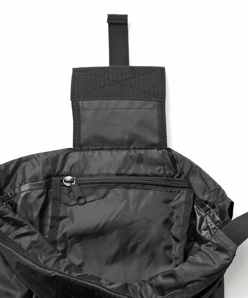 JACK & MARIE（ジャックアンドマリー）の「POSTGENERAL PACKABLE DRAWSTRING BAG (ポストジェネラル )（エコバッグ/サブバッグ・メンズ・ブラック/オリーブ/ブラウン系その他/ベージュ系その他・FREE）」の22枚目の写真