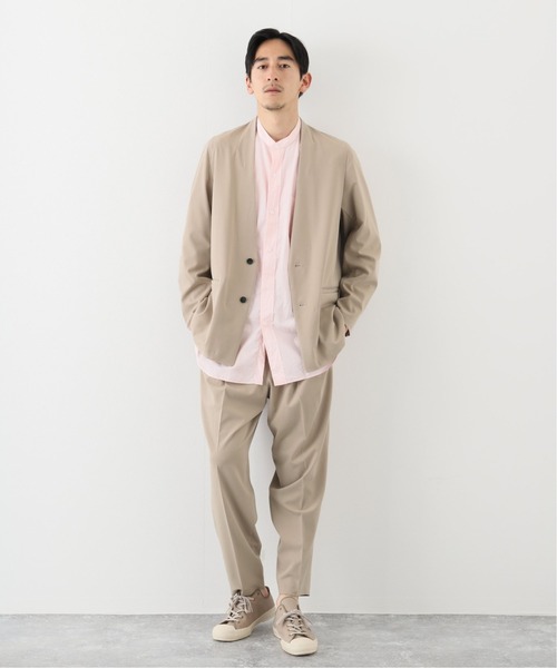 EDIFICE（エディフィス）の「ツープリーツ バルーン パンツ（その他パンツ・メンズ・ブラック/ベージュ系その他・SMALL/MEDIUM/LARGE）」の12枚目の写真