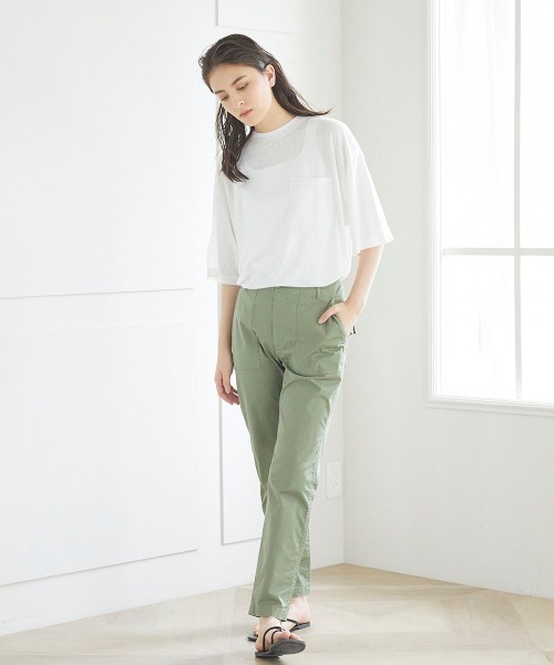 LIPSTAR(リップスター)の「ストレッチツイルカーゴポケットパンツ(その他パンツ・レディース・ブラック/ベージュ/カーキ/ピンク・S/M)」の10枚目の写真