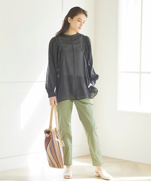 LIPSTAR(リップスター)の「ストレッチツイルカーゴポケットパンツ(その他パンツ・レディース・ブラック/ベージュ/カーキ/ピンク・S/M)」の13枚目の写真