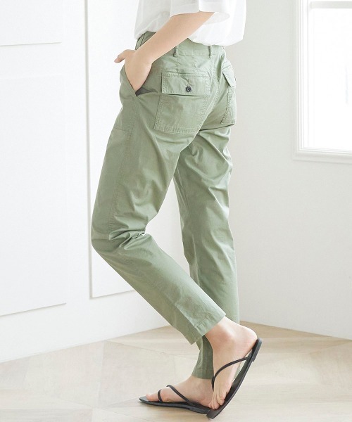 LIPSTAR(リップスター)の「ストレッチツイルカーゴポケットパンツ(その他パンツ・レディース・ブラック/ベージュ/カーキ/ピンク・S/M)」の16枚目の写真