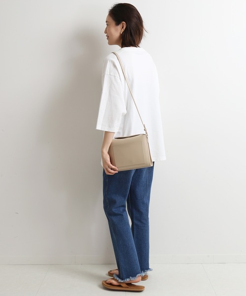 SLOBE IENA（スローブイエナ）の「OKグラフィックロゴBIGTシャツ【手洗い可能】◆（Tシャツ/カットソー・レディース・ホワイト/グレー・FREE）」の11枚目の写真