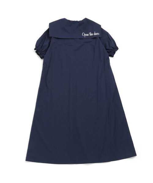 Otonato（オトナト）の「セーラーワンピース_ママ【親子でおそろいリンクコーデ】（ワンピース・レディース・ネイビー/オフホワイト・MEDIUM）」の7枚目の写真