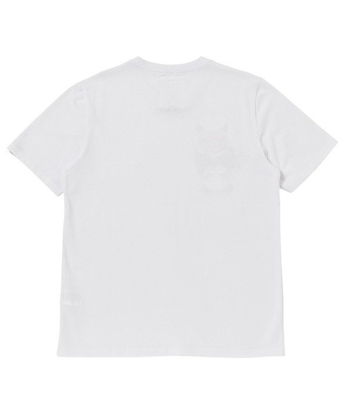 HIPANDA（ハイパンダ）の「HIPANDA ハイパンダ メンズ 歌舞伎プリント 半袖Tシャツ（Tシャツ/カットソー・メンズ・ホワイト/ブラック・MEDIUM/SMALL/XX-LARGE/X-LARGE/LARGE）」の10枚目の写真
