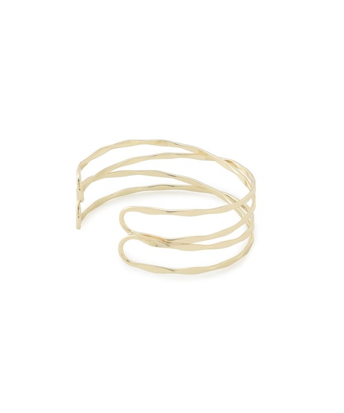 ROPE' PICNIC（ロペピクニック）の「ダブルクロスバングル（バングル/リストバンド・レディース・シルバー/ゴールド・FREE）」の5枚目の写真