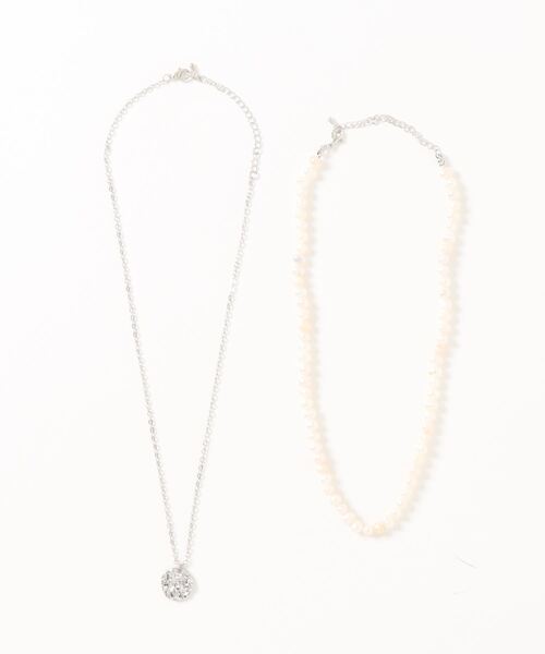 Bab（バブ）の「【WEB限定】コインモチーフパールネックレス（ネックレス・レディース・ゴールド/シルバー・ONESIZE）」の17枚目の写真