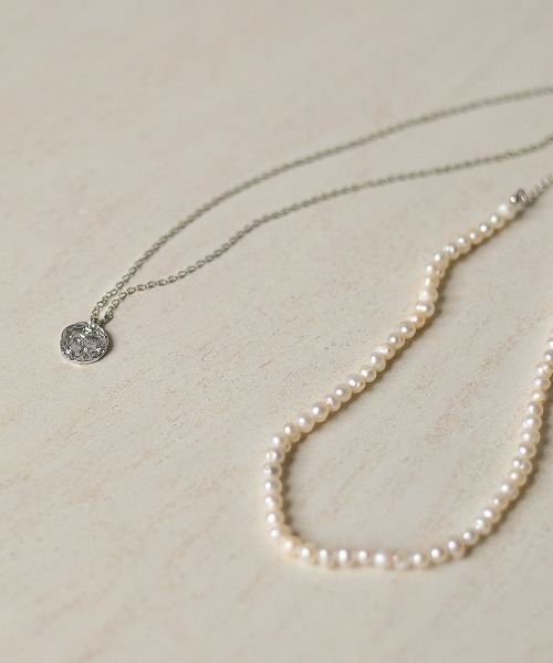 Bab（バブ）の「【WEB限定】コインモチーフパールネックレス（ネックレス・レディース・ゴールド/シルバー・ONESIZE）」の12枚目の写真