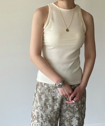 カットリブアメスリタンクトップ