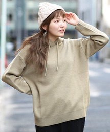 チチカカ | スウェッティニットプルパーカー(パーカー)