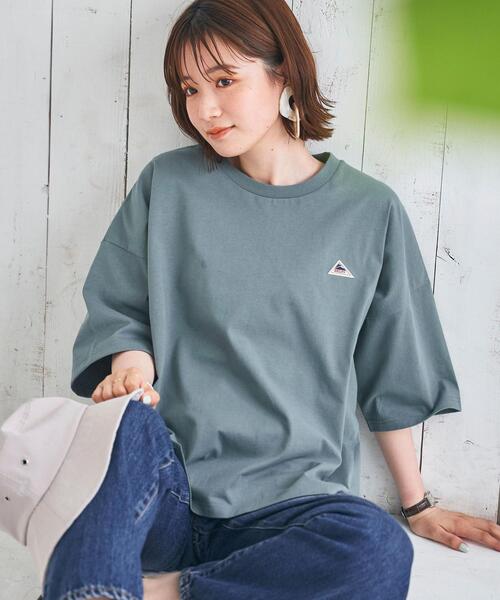 KELTY(ケルティ)の「【WEB限定復刻】KELTY(ケルティ)別注スリットTシャツ#(Tシャツ/カットソー・レディース・ベージュ/ホワイト/オリーブ・FREE)」の3枚目の写真