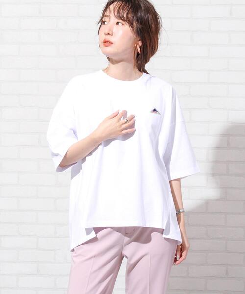 KELTY(ケルティ)の「【WEB限定復刻】KELTY(ケルティ)別注スリットTシャツ#(Tシャツ/カットソー・レディース・ベージュ/ホワイト/オリーブ・FREE)」の22枚目の写真