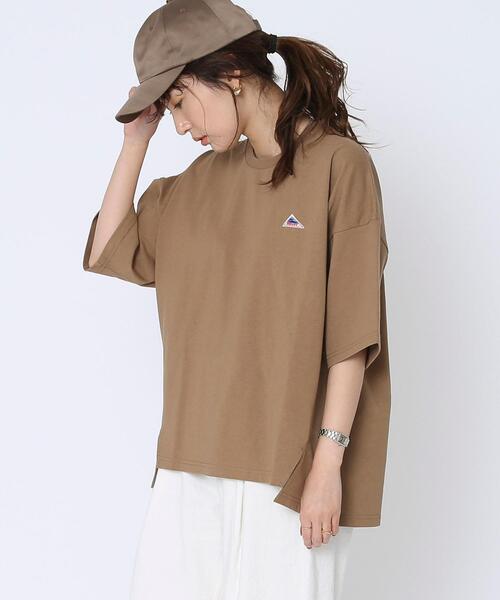 KELTY(ケルティ)の「【WEB限定復刻】KELTY(ケルティ)別注スリットTシャツ#(Tシャツ/カットソー・レディース・ベージュ/ホワイト/オリーブ・FREE)」の13枚目の写真