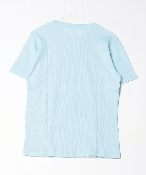 Bling Leads(ブリングリーズ)の「21/- サーマル クルーネック 半袖 Tシャツ(Tシャツ/カットソー・メンズ・ブラック/ライトピンク/グレー/ネイビー/サックスブルー/ホワイト/カーキ・M/L/XL)」の8枚目の写真