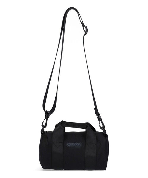 OUTDOOR PRODUCTS(アウトドアプロダクツ)の「OUTDOOR PRODUCTS MINI ROLL BOSTN BAG(ショルダーバッグ・メンズ・ブラック・ONE SIZE)」の14枚目の写真