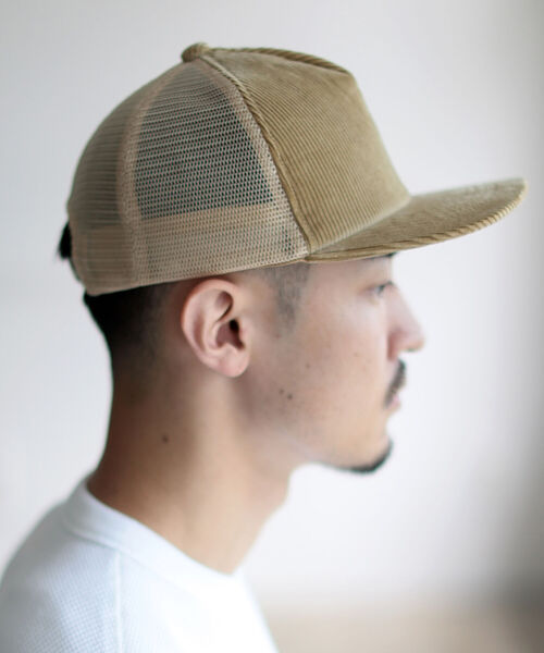 BEAMS（ビームス）の「BEAMS / メッシュ キャップ（キャップ・メンズ・ブラック/ホワイト/ベージュ/ネイビー・ONE SIZE）」の3枚目の写真