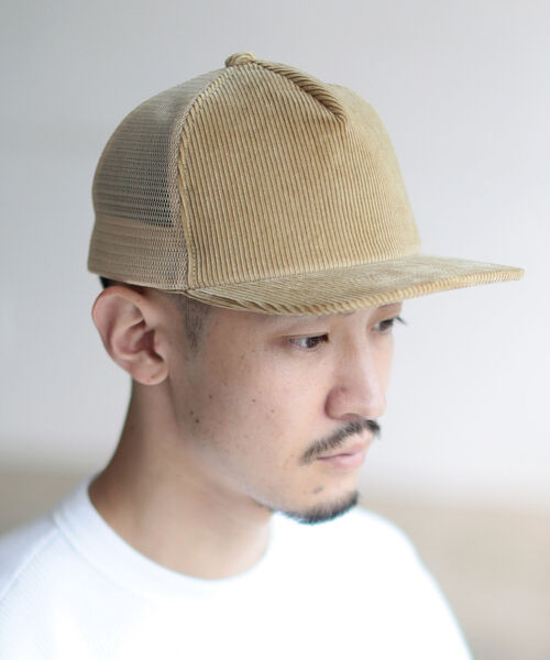 BEAMS（ビームス）の「BEAMS / メッシュ キャップ（キャップ・メンズ・ブラック/ホワイト/ベージュ/ネイビー・ONE SIZE）」の6枚目の写真