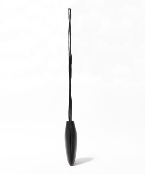 ROOPTOKYO（ループトウキョウ）の「ネックポーチ スクエアミニショルダーバッグ スマホケース ポシェット レザーショルダー サコッシュ（ショルダーバッグ・メンズ・ブラック/ベージュ・ONE SIZE）」の14枚目の写真