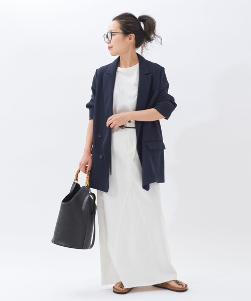 plage(プラージュ)の「【R’IAM】ミニツィードジャケット◆(テーラードジャケット・レディース・ブラック/ネイビー・38/36)」の11枚目の写真