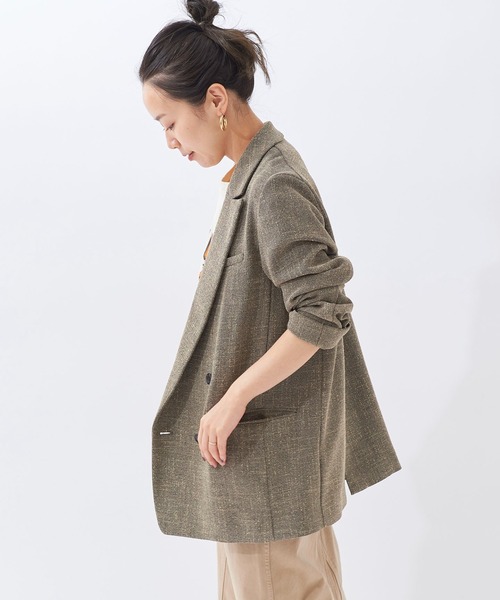 plage(プラージュ)の「【R’IAM】ミニツィードジャケット◆(テーラードジャケット・レディース・ブラック/ネイビー・38/36)」の21枚目の写真