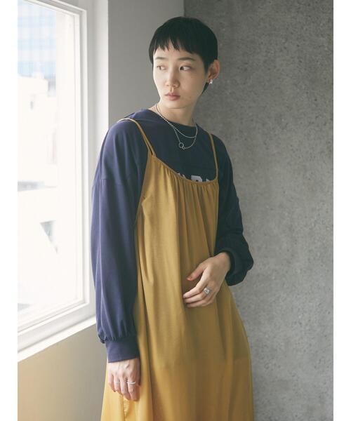 armonia(アルモニーア)の「armonia・ティアードキャミワンピース*(ワンピース・レディース・レッド/カーキ/マスタード・FREE)」の19枚目の写真