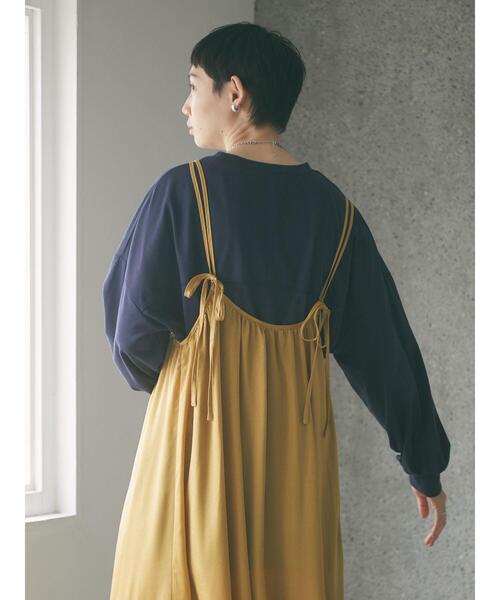 armonia(アルモニーア)の「armonia・ティアードキャミワンピース*(ワンピース・レディース・レッド/カーキ/マスタード・FREE)」の20枚目の写真