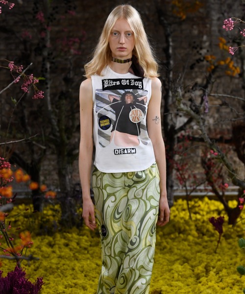 RAF SIMONS（ラフシモンズ）の「Sleeveless tight fit top Rights of 