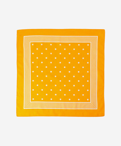 LABOUR AND WAIT（レイバーアンドウェイト）の「LABOUR AND WAIT | SPOTTY HANDKERCHIEF YELLOW（ハンカチ/ハンドタオル・レディース・イエロー・-）」の2枚目の写真