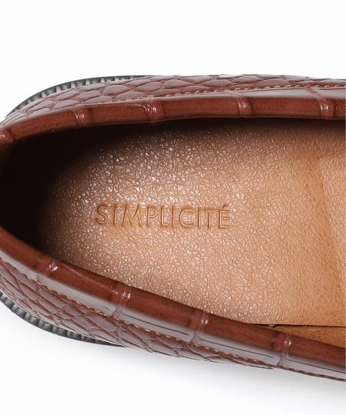 Simplicite（サンプリシテ）の「ビットローファー◆（ローファー・レディース・ブラウン/ベージュ/ブラック・SMALL/MEDIUM/LARGE）」の16枚目の写真